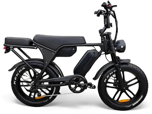 Ouxi V8 Max Fatbike – Zwart – Dubbele Accu