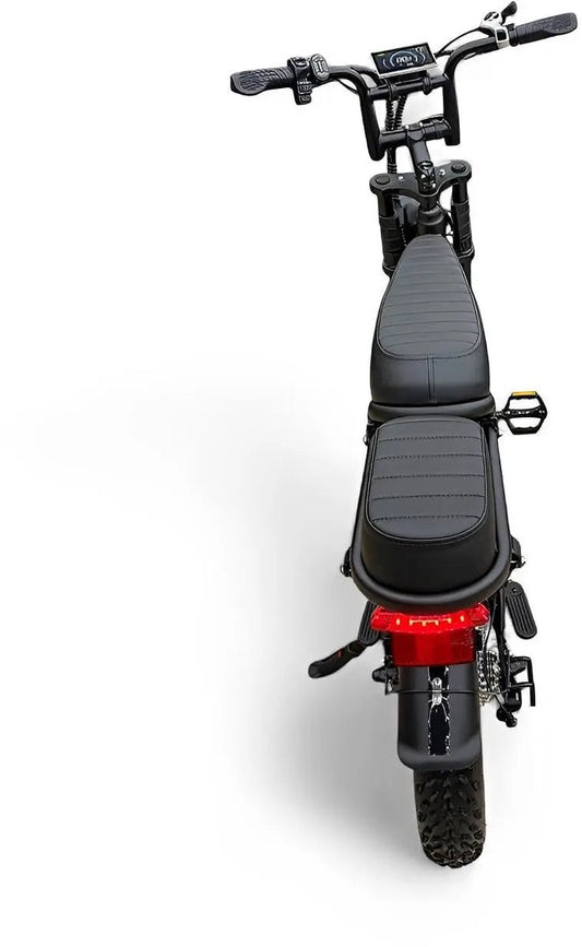 Ouxi V8 Max Fatbike – Zwart – Dubbele Accu